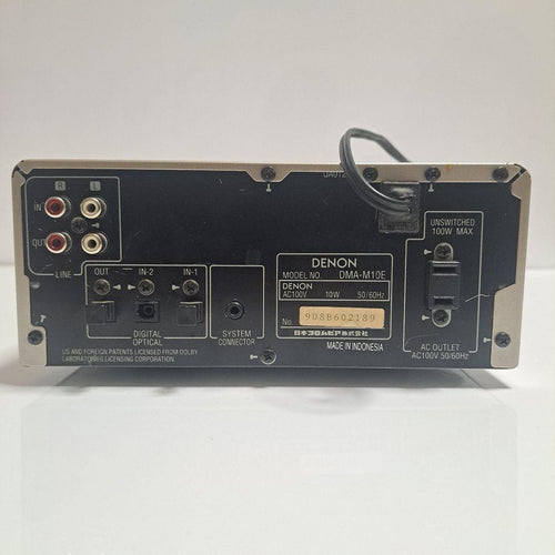 Denon Cd Md Cassette Deck Dma-M10E