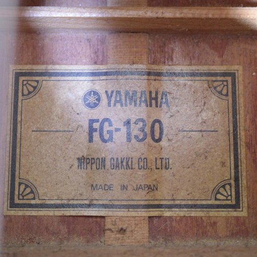 Yamaha Acoustic Guitars Fg-130
