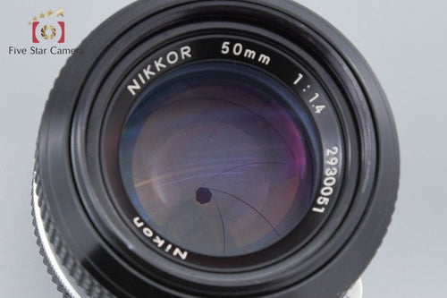Nikon Lens (Single Focus) Ai Nikkor F/1.4