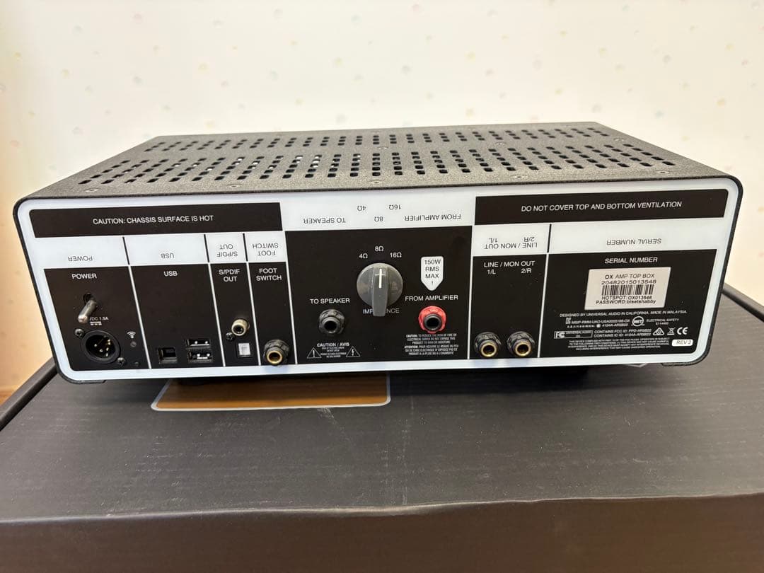 Amplifier Units Universal Audio Ox