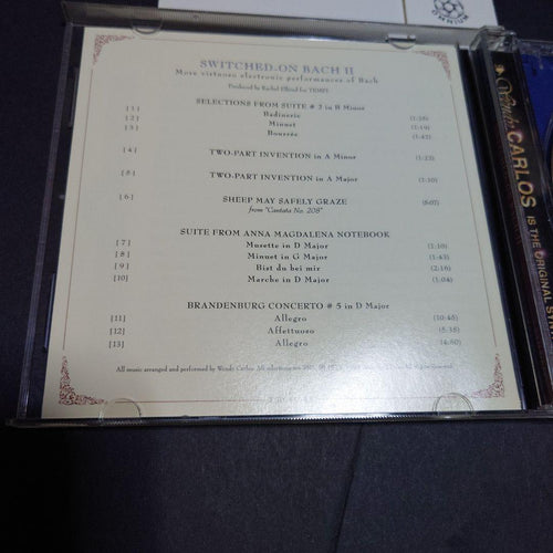 Classic Wendy Carlos Switchedonbachii