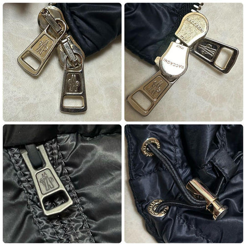 Moncler Down Jacket Emas 0 Navy Col 776