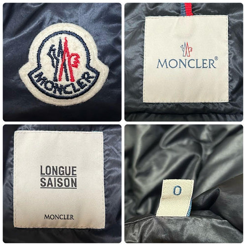 Moncler Down Jacket Emas 0 Navy Col 776