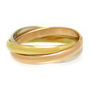 Cartier Ring Sm #51 B4235151 750 (K18Wg K18Yg K18Pg)