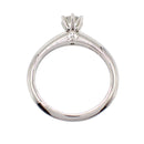 Tiffany Ring Co. 0.3Ct I Vvs1 3Ex 9 Pt950 1P 5010
