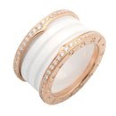 Bvlgari Ring B-Zero1 3 K18Pg Used A