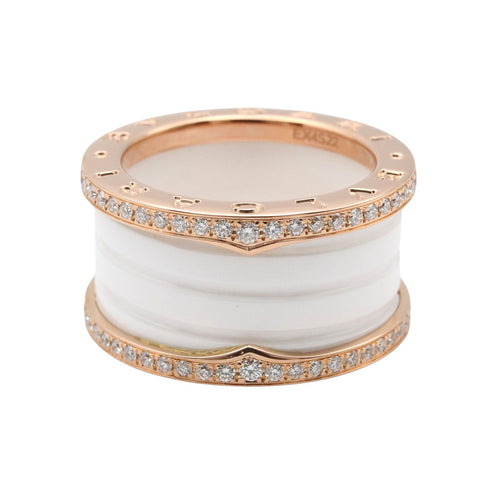 Bvlgari Ring B-Zero1 3 K18Pg Used A