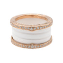 Bvlgari Ring B-Zero1 3 K18Pg Used A