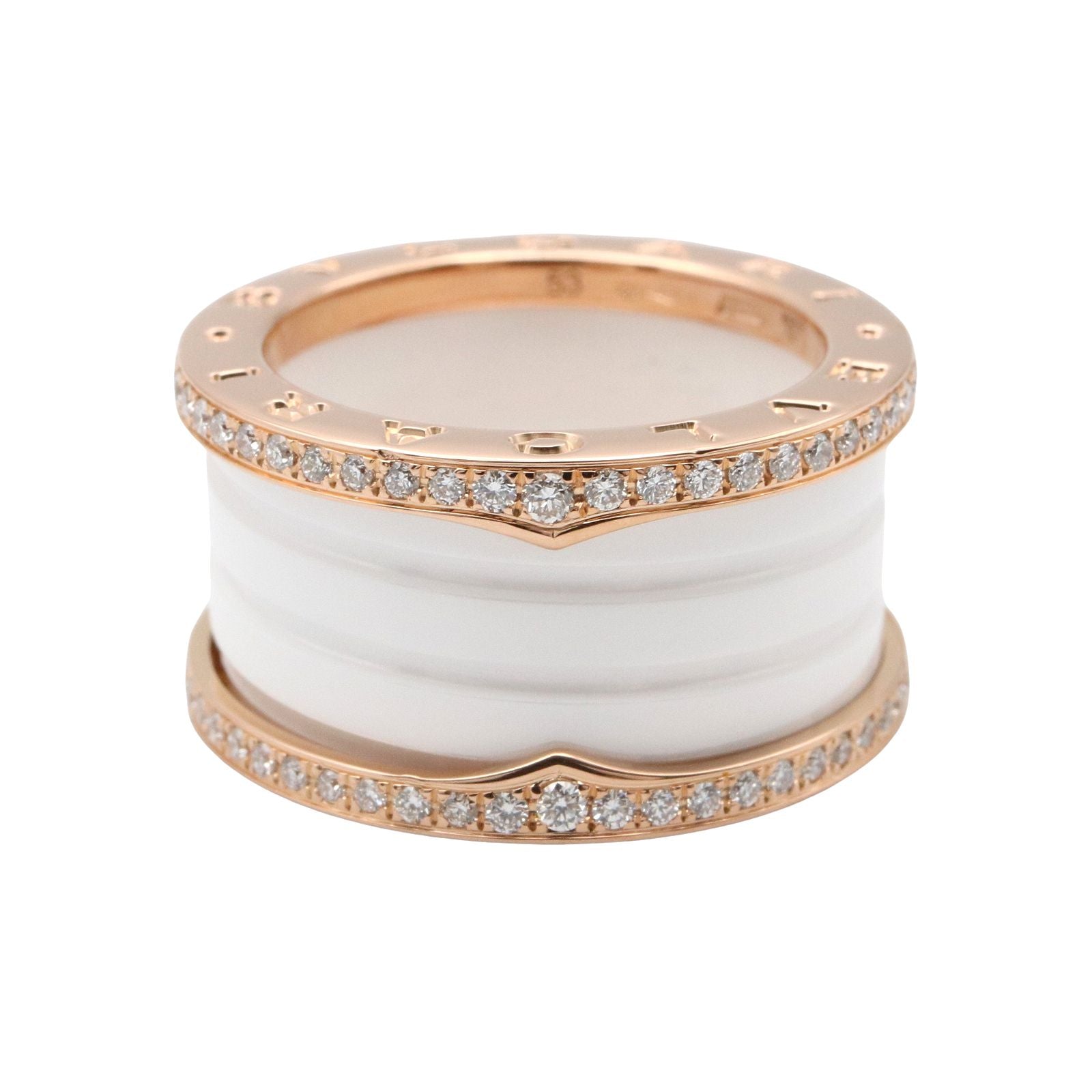 Bvlgari Ring B-Zero1 3 K18Pg Used A