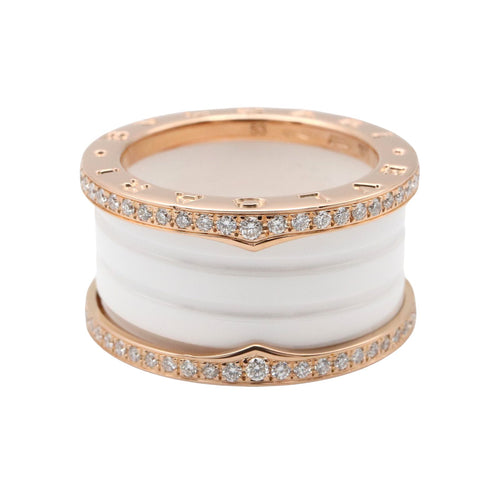 Bvlgari Ring B-Zero1 3 K18Pg Used A
