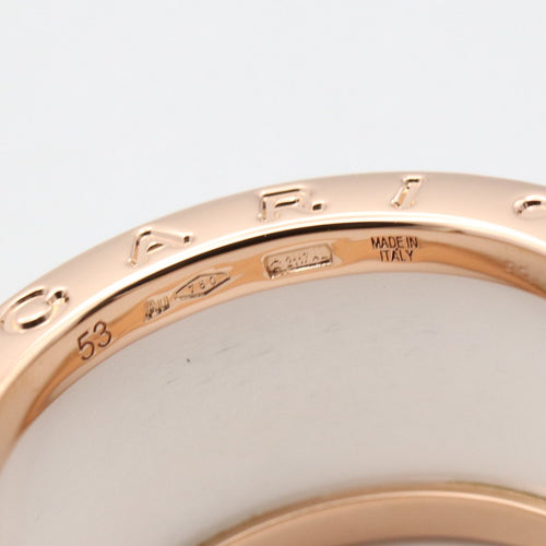 Bvlgari Ring B-Zero1 3 K18Pg Used A