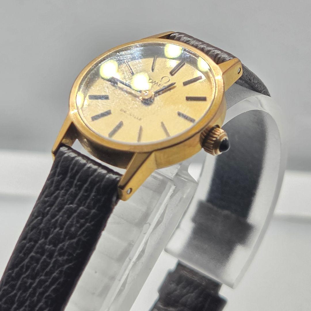 Omega Hand -Wound Clock De Ville