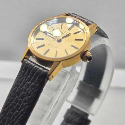 Omega Hand -Wound Clock De Ville