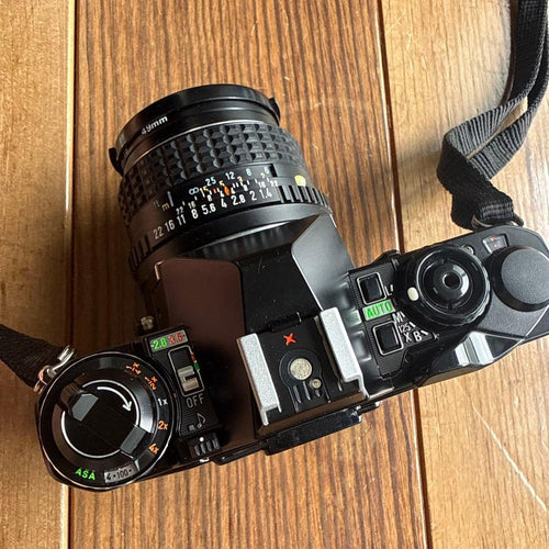 Slr Cameras (Film) Pentax Me F Smc