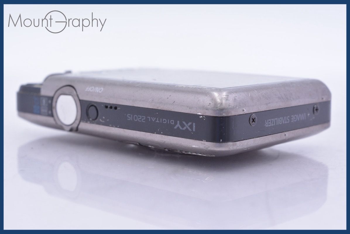 Compact Digital Camera Canon Ixy 220 Is 4X #Yk6589