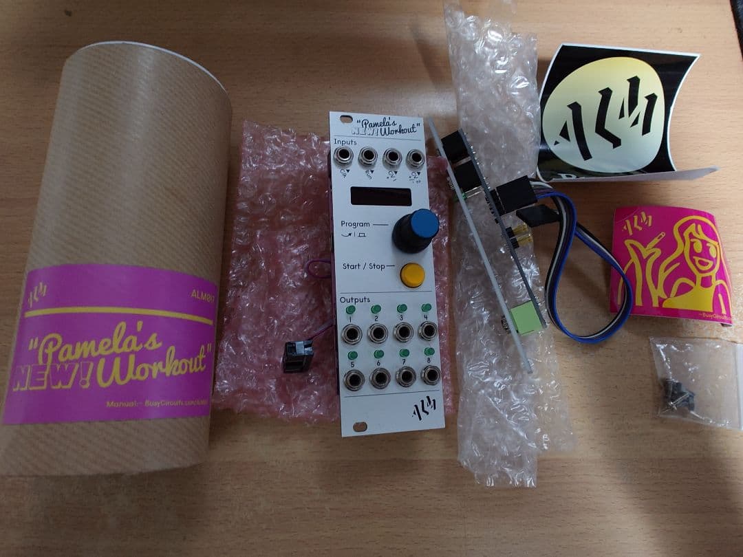 Modular Synthesizers Alm Pamela'S New Workout Pexp-2