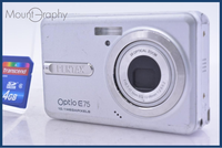 Compact Digital Camera Pentax Optio E75 3X #Yk7509