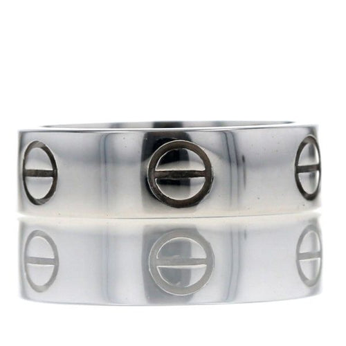 Ring Cartier K18Wg 12.5 Zz