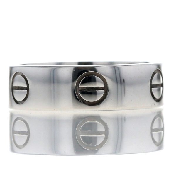 Ring Cartier K18Wg 12.5 Zz