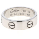 Ring Cartier K18Wg 12.5 Zz