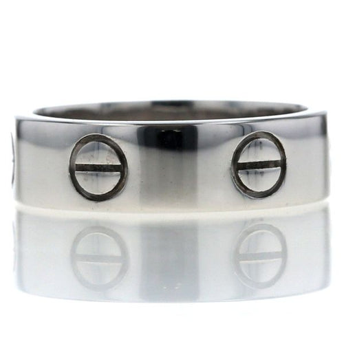 Ring Cartier K18Wg 12.5 Zz