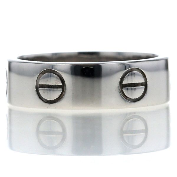 Ring Cartier K18Wg 12.5 Zz