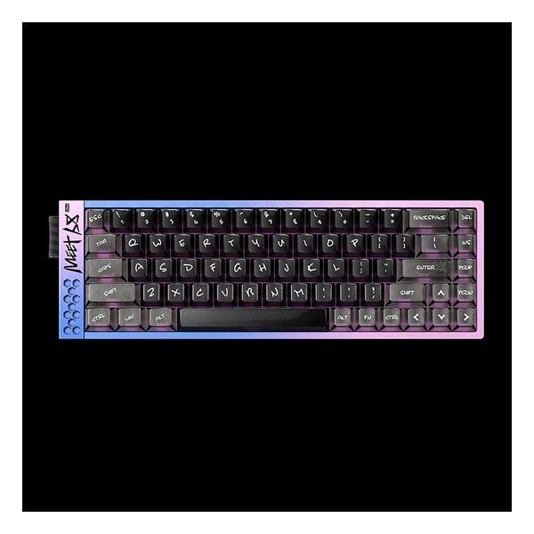 Keyboard Mikit Meet68 Ultra Starry Pink Omega Swtich Mi-Meet68-Stpk-Omega
