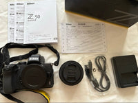 Nikon Mirrorless Interchangeable Lens Cameras Z50 Z Dx 16-50 Vr