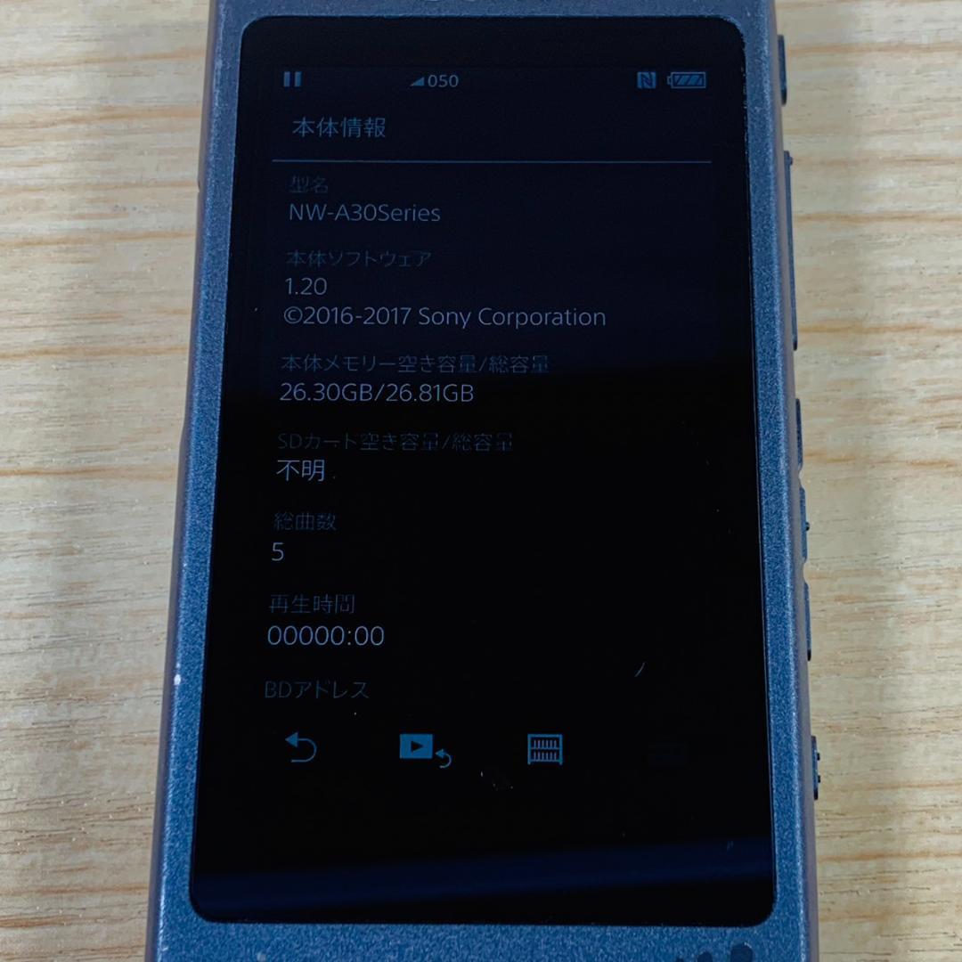 Sony Digital Audio Players 456 Walkman Nw-A30Series