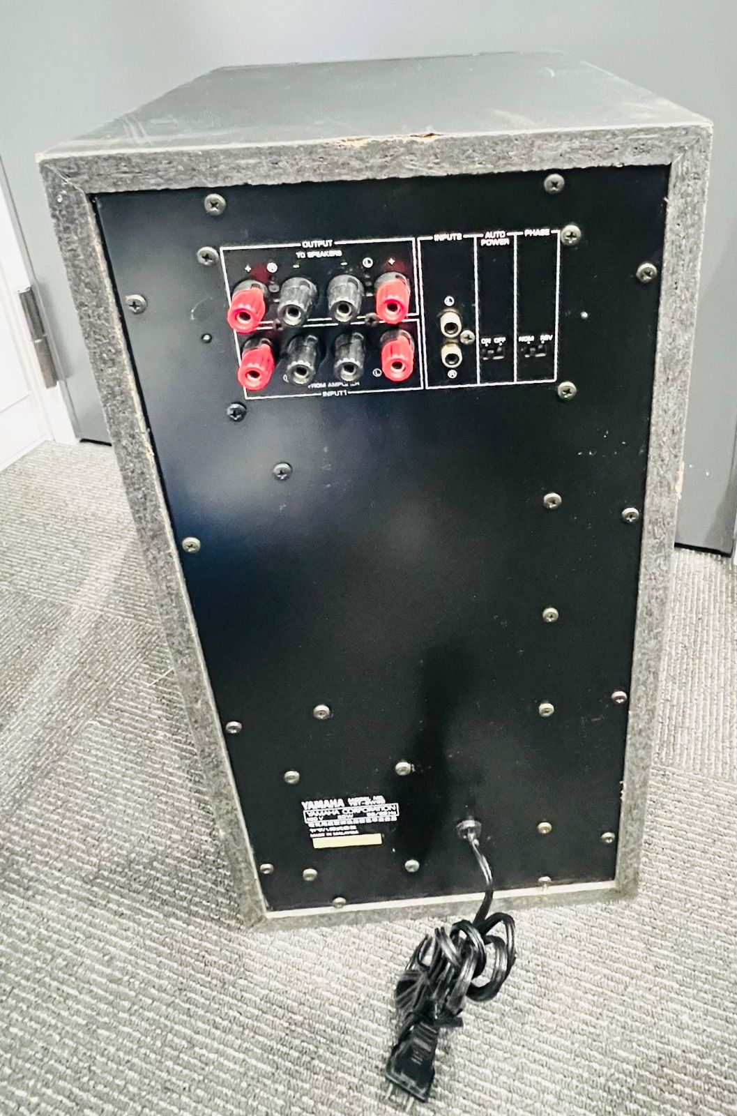 Yamaha Subwoofer Yst-Sw80