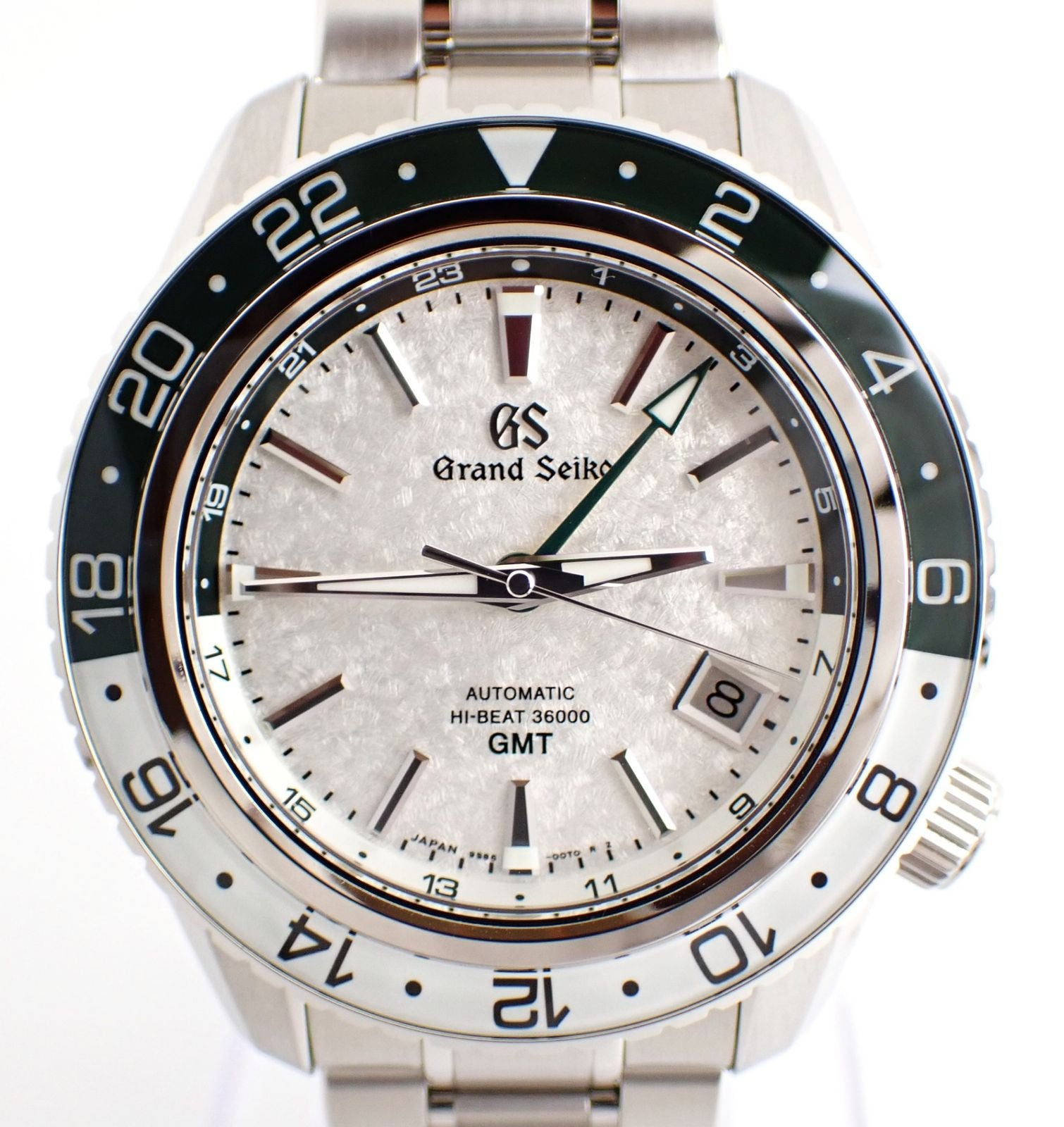 Grand Seiko Automatic Winding Clock 36000Gmt 9586-00K0/Sbgj277 Ss At