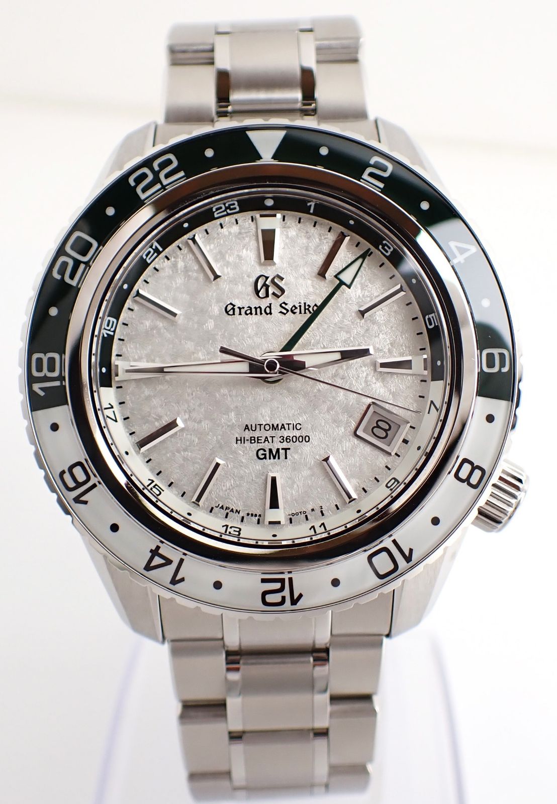 Grand Seiko Automatic Winding Clock 36000Gmt 9586-00K0/Sbgj277 Ss At