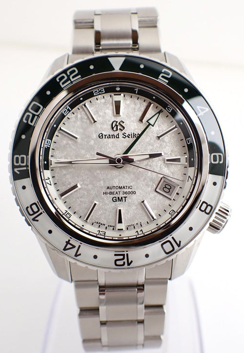 Grand Seiko Automatic Winding Clock 36000Gmt 9586-00K0/Sbgj277 Ss At