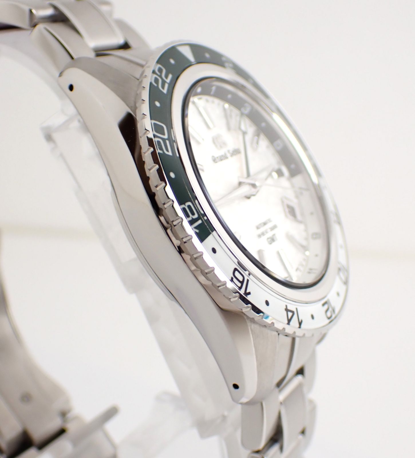 Grand Seiko Automatic Winding Clock 36000Gmt 9586-00K0/Sbgj277 Ss At