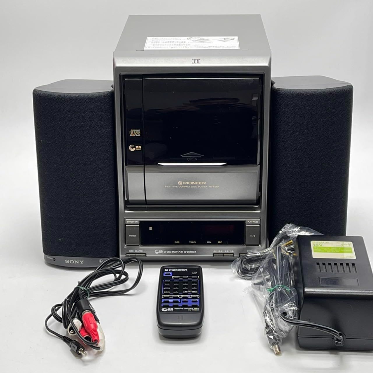 Pioneer Cd Md Cassette Deck 25 Pd-F25A No2771