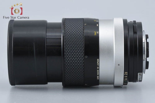 Nikon Lens (Single Focus) Nikkor-Q.C Auto F/2.8