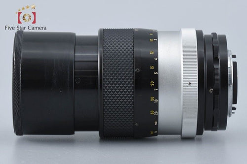 Nikon Lens (Single Focus) Nikkor-Q.C Auto F/2.8