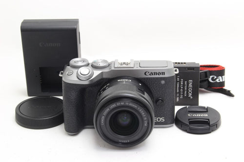 Canon Mirrorless Interchangeable Lips Ab+ Eos M6 Mark Ii 2 Ef-M 15-45Mm 8000