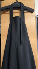 Clane No Sleeve Halter Neck Long One Piece