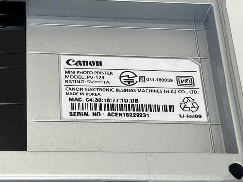 Canon Others Inspic Pv-123
