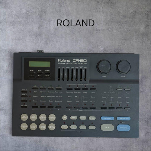 Roland Rhythm Machines Cr-80 Player