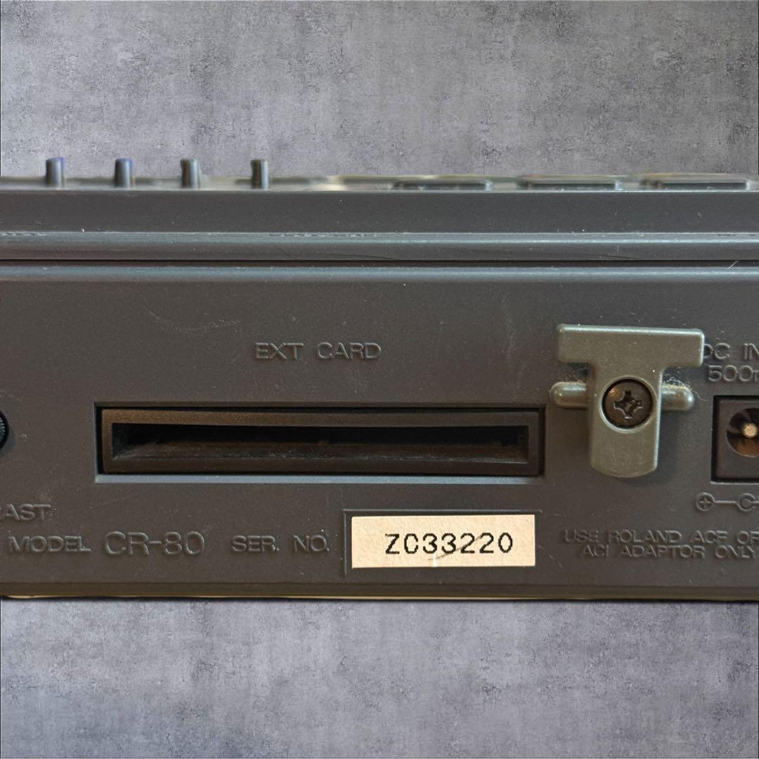 Roland Rhythm Machines Cr-80 Player