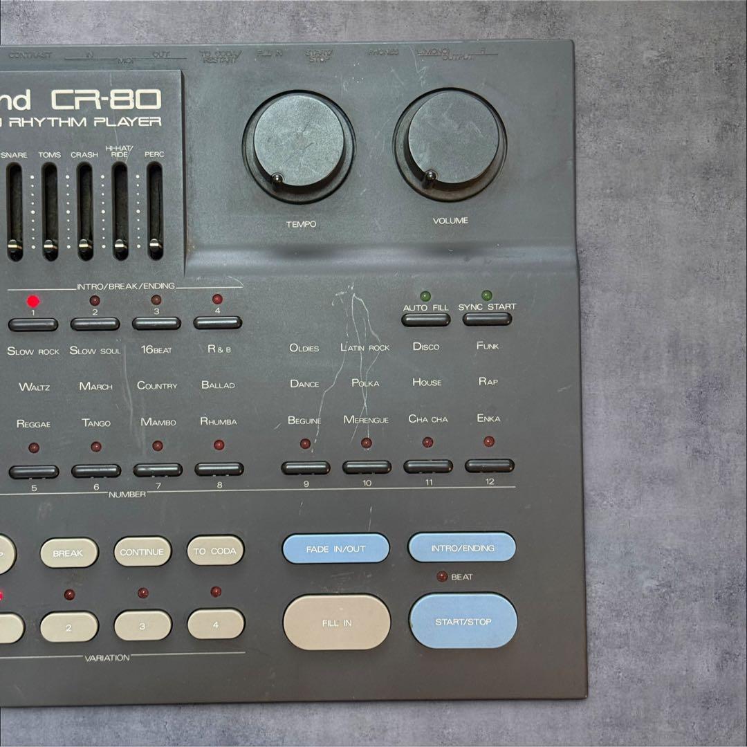 Roland Rhythm Machines Cr-80 Player