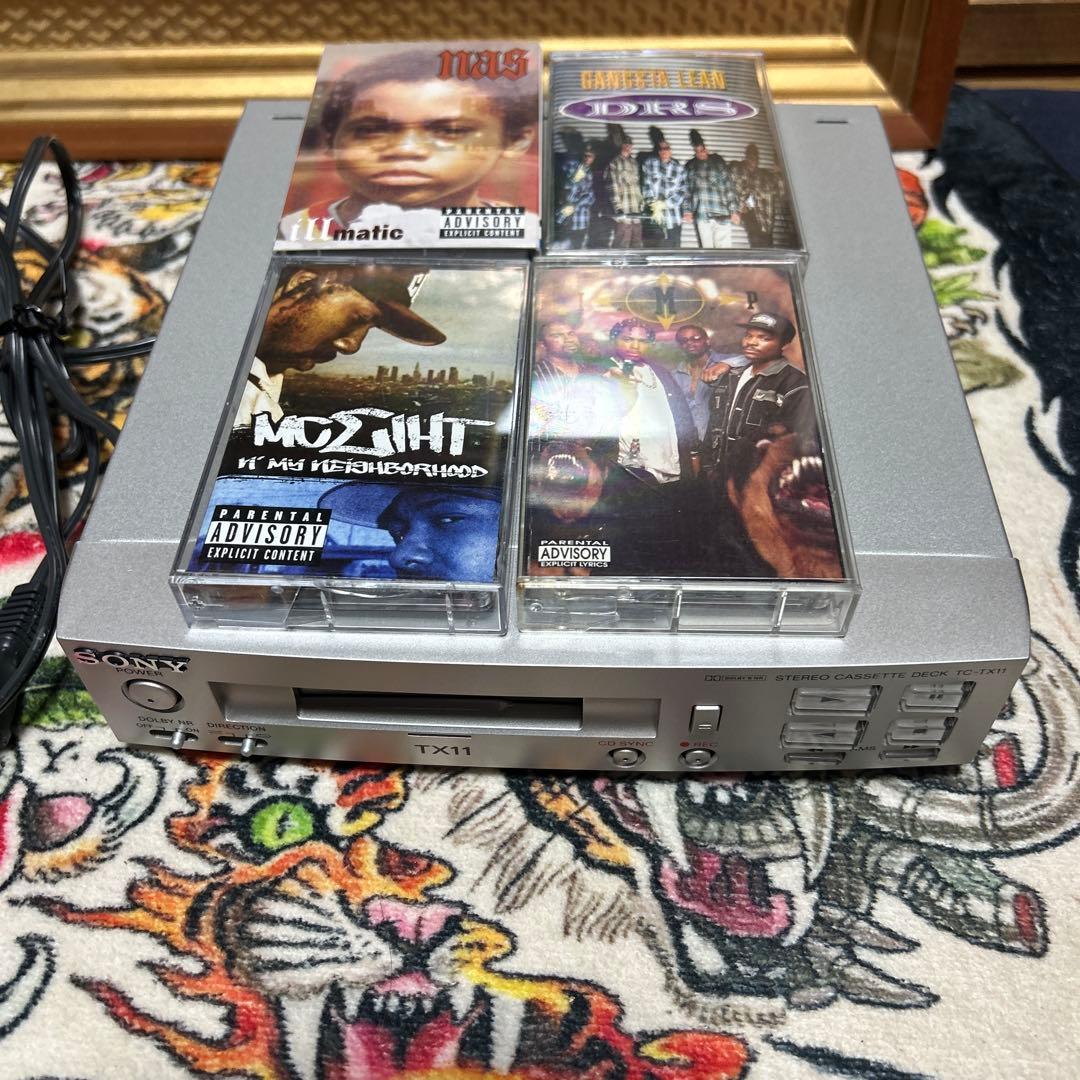Cd, Md Cassette Decks Sony Tc-Tx11 Hiphop
