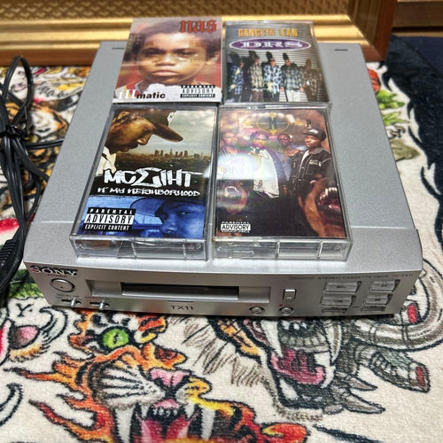 Cd, Md Cassette Decks Sony Tc-Tx11 Hiphop