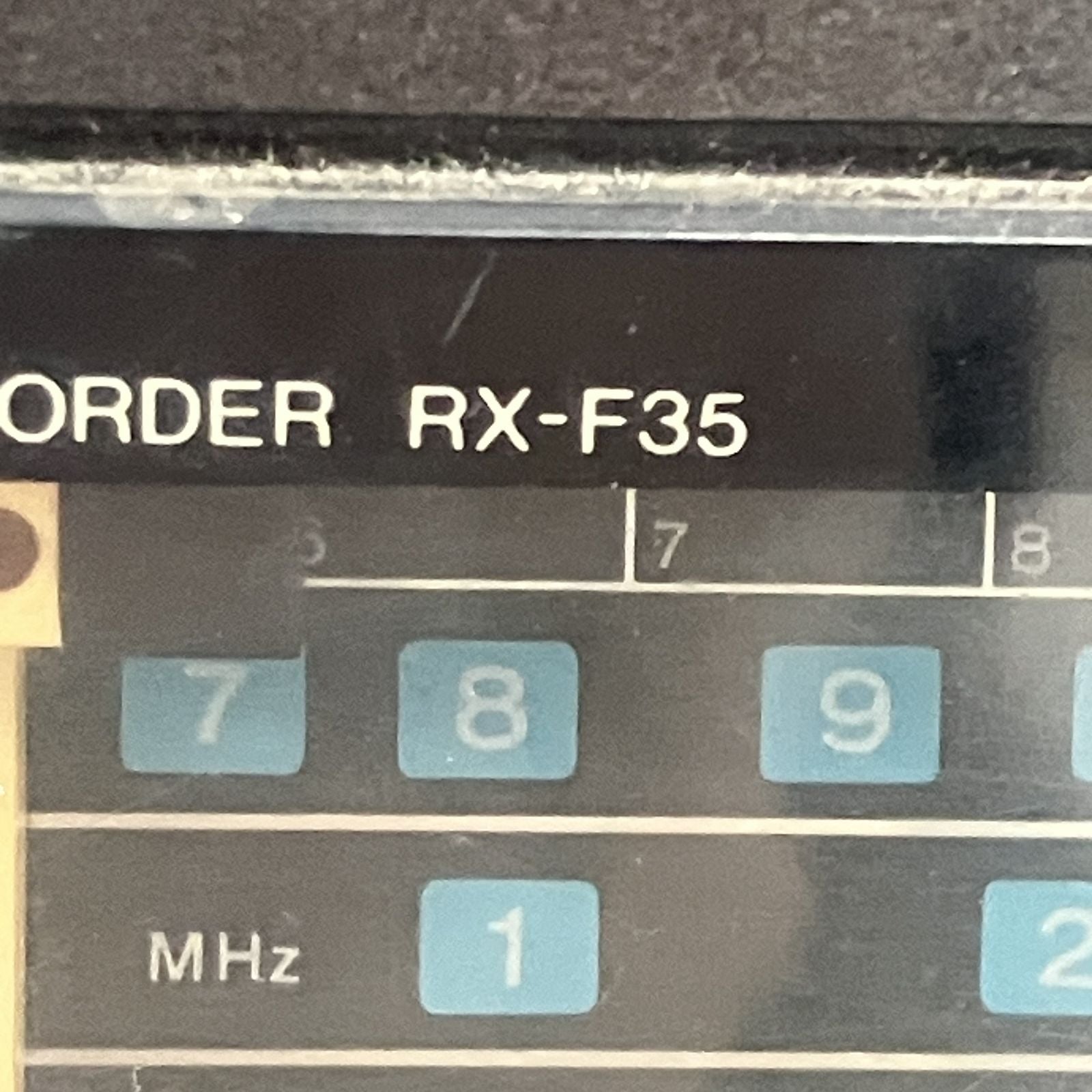 Cd Md Cassette Deck National Rx-F35 S11088991