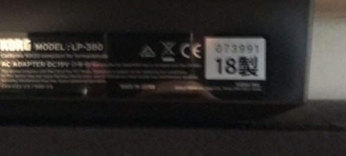 Keyboard Electronic Piano Korg Lp-380