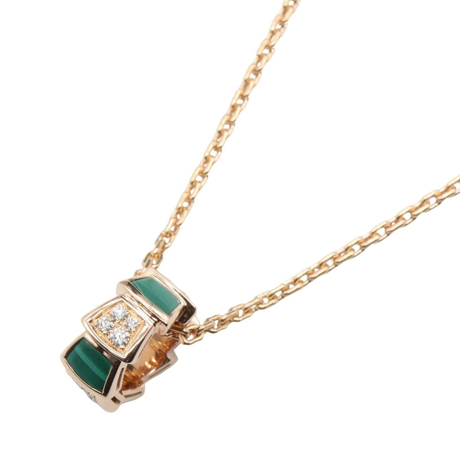 Bvlgari Necklace 41/43.5Cm K18Pg