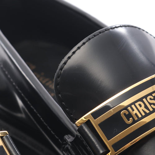 Christian Dior Loafers Leather Shoes Used A