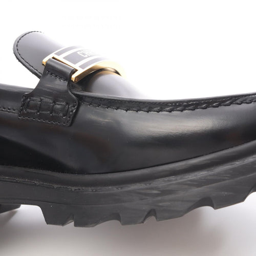 Christian Dior Loafers Leather Shoes Used A